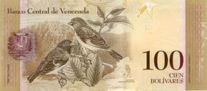 89993 i VENEZUELA P93i  23rd June 2015 100 Bolivares banknote uncirculated