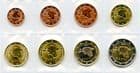 Estonia KM61-68 2011 coin set containing 1, 2, 5, 10, 20, 50 Cents and 1 & 2 euro uncirculated