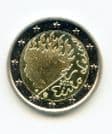 Finland KM286 2016 2 Euro coin 90th Anniversary of the Death of Elno Leino uncirculated