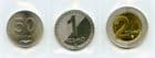 Georgia KM89-91 2006 coin set containing 50 Thetri and 1 & 2 Larii uncirculated