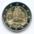 Germany 2023 2 Euro coin Hamburg uncirculated