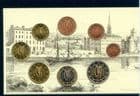 Ireland KMMS13 2004 Mint coin set in official folder 1,2,5,10,20,50 Cents  &1,2 Euro