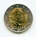 Italy KM355 2012 2 Euro coin 100th Anniversary of the Death of Pascoili uncirculated