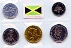 Jamaica 1991/3 Type set of coins containing 1, 5, 10, 25 cents and 1 dollar uncirculated