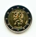 Latvia 2016 2 Euro coin Vidzeme region uncirculated