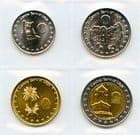 Libya 2014 coin set 50 & 100 Dirhams and 1/4. 1/2 Dinar uncirculated