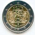 Lithuania 2020 2 Euro coin Aukstaitija Region uncirculated