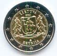 Lithuania 2021 2 Euro coin (bi-metal) Dzukija uncirculated