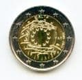 Malta 2015 2 Euro coin 30th Anniversary of the EU Flag uncirculated