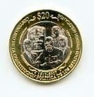 Mexico 2017 20 Pesos coin 100th Anniversary of the Constitution uncirculated