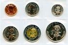 Panama 2017 coin set 1, 5 Centesimos1/10, 1/4, 1/2 & 1 Balboa uncirculated