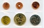Philippines KM268-73 1995/7 Type set containing 1, 5, 10, 25 Sentimos, and 1 & 5 Piso uncirculated