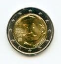 Portugal 2017 2 Euro coin 100th Anniversary of the Birth of Raul Brandoa uncirculated