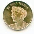 Romania 2019 50 Bani coin Queen Maria uncirculated