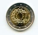 Slovenia 2015 2 Euro coin 30th Anniversary of the EU Flag uncirculated
