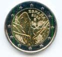 Spain 2022 2 Euro coin Garajonay National Park uncirculated