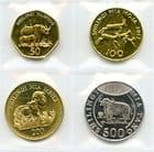 Tanzania 2014-15 Type set 50, 100, 200 & 500 Shilingi coins uncirculated