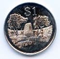 Zimbabwe KM6 1997 1 Dollar, regular issue type uncirculated