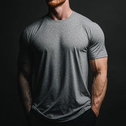 BSX Deep Heather Short Sleeve Crew Neck Tee