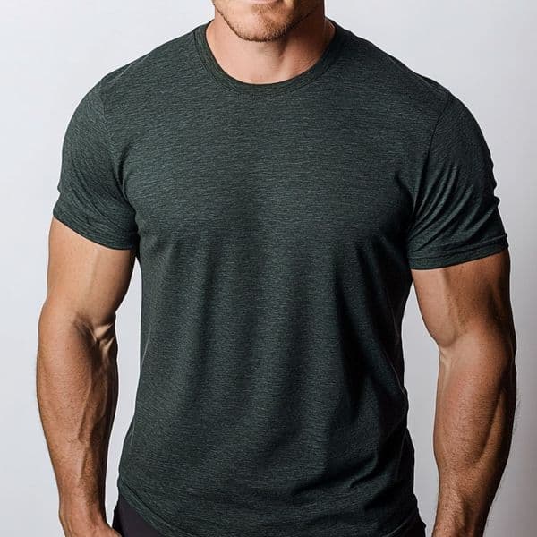 BSX Heather Forest Short Sleeve Crew Neck Tee