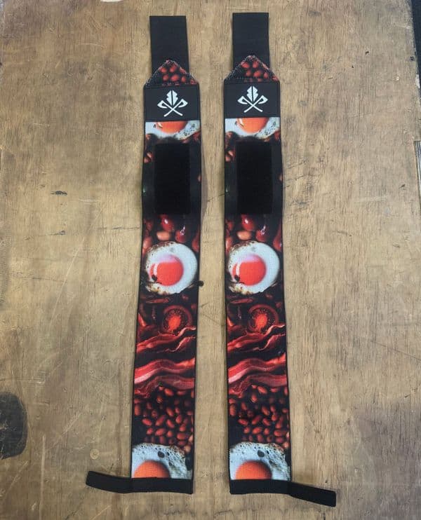 eggs sausage nice crispy bacon Wrist straps