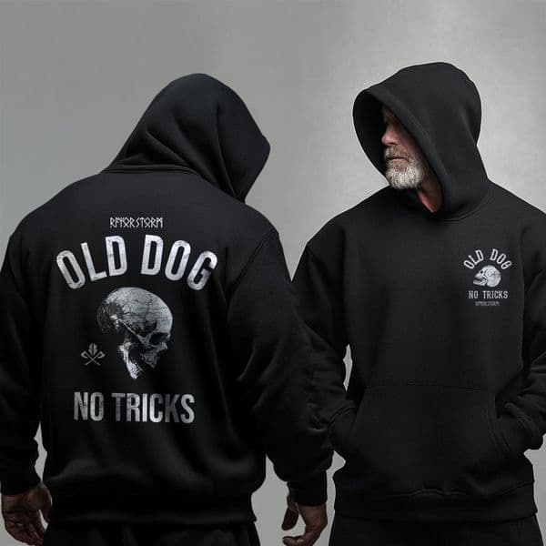 Old Dog Heavy Hood - Black