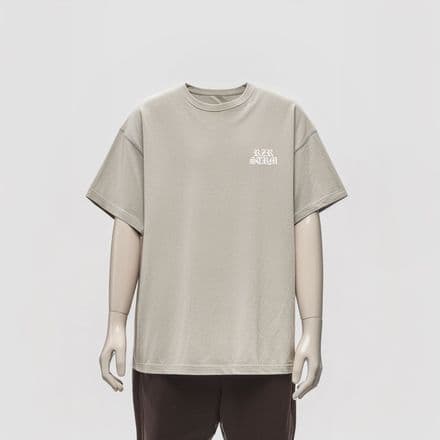 s1007 Faded thick Tee - Washed Thyme