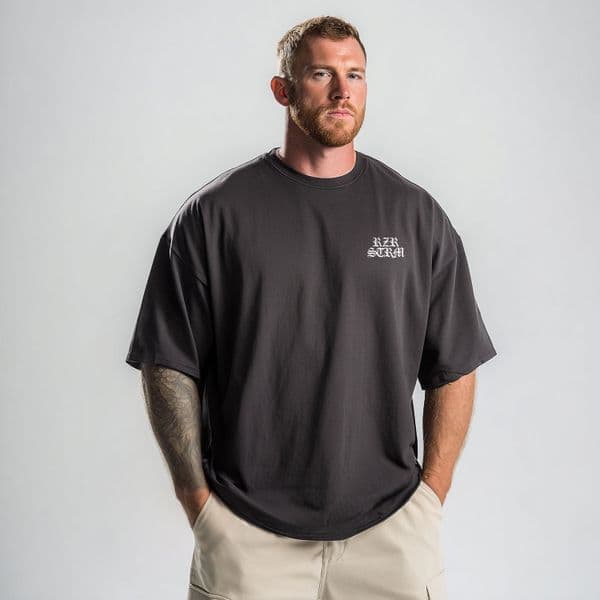 s1007 HVY Oversized Tee - Magnet