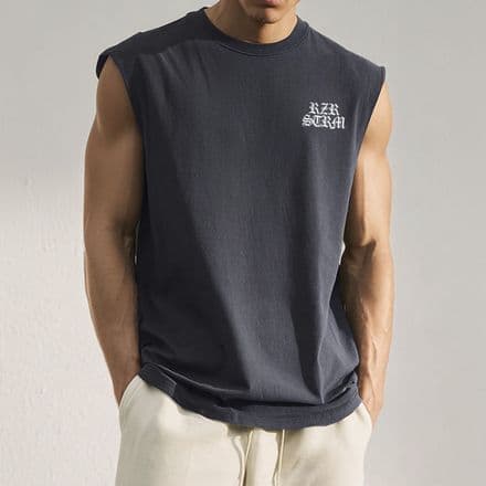 s1007 Sleeveless Organic tee - Magnet