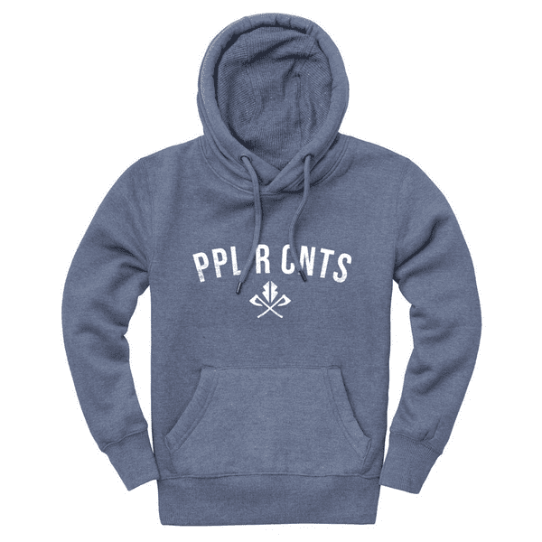 s109 ppl r cnts winter hoodie - Navy Melange