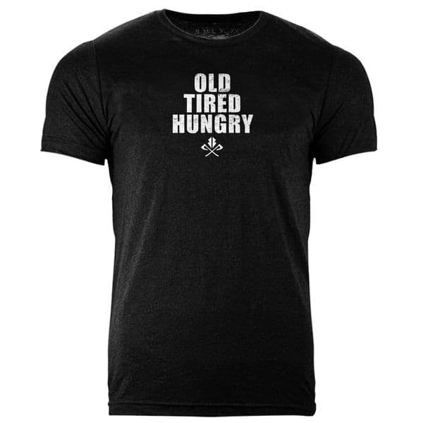 S255 old tired hungry T-shirt Black