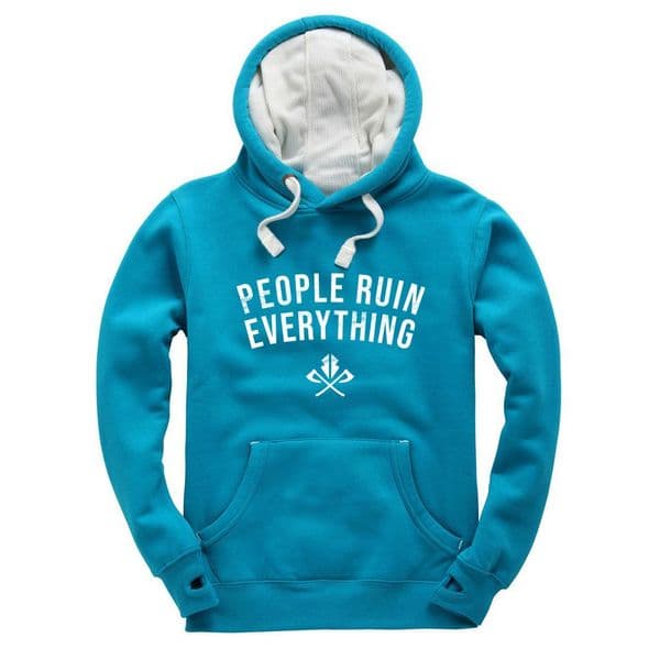 Official People Ruin everything Winter Hood - Maroon