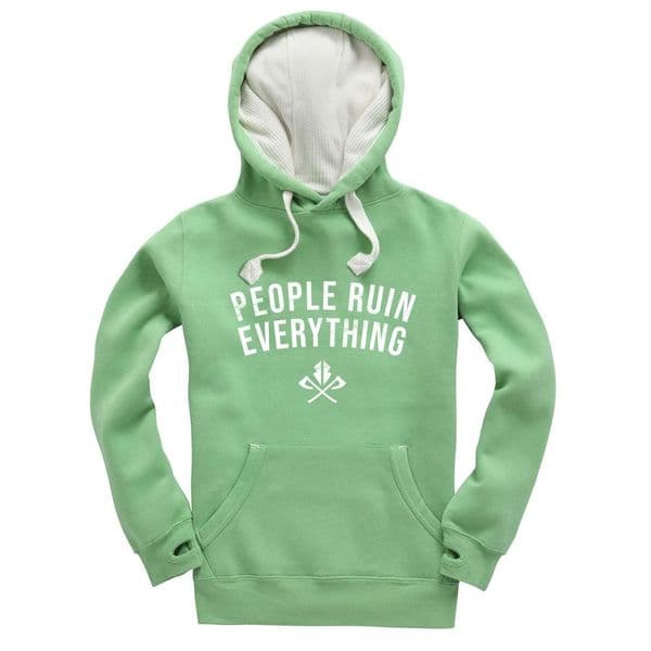 Official People Ruin everything Winter Hood - Maroon