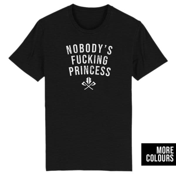 s471 nobodys princess T-shirt