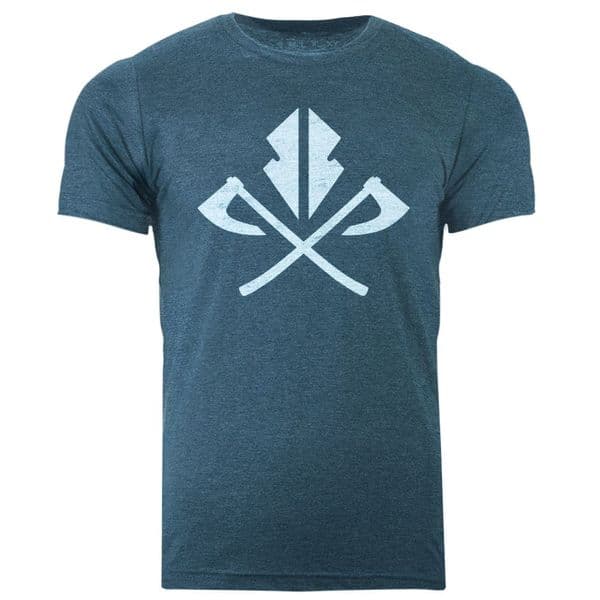 S482 Berserker Emblem T-shirt - Heather deep teal