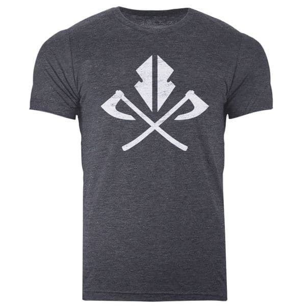 S482 Berserker Emblem T-shirt - Heather Navy