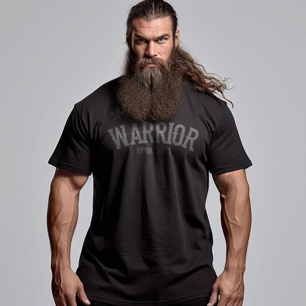 s485 warrior Oversized Tee - Black