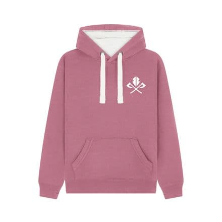 s488 logo Winter hoodie - Soft Mulberry - Clearance
