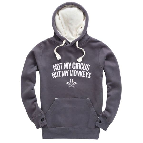 s494 not my monkeys Winter Hoodie - Denim