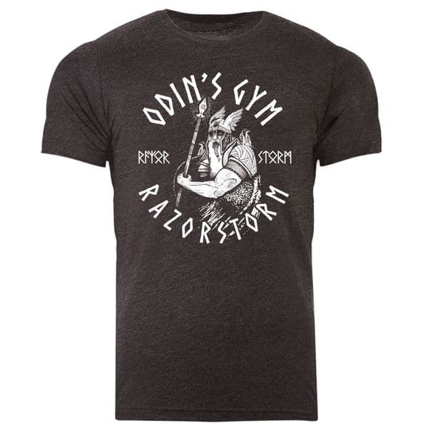 s546 Odins Gym Tee - Deep Heather