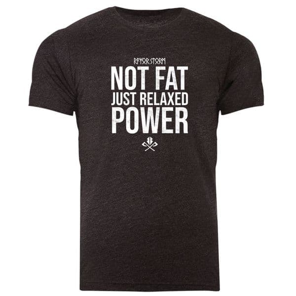 s555 relaxed power tee - Dark Grey heather