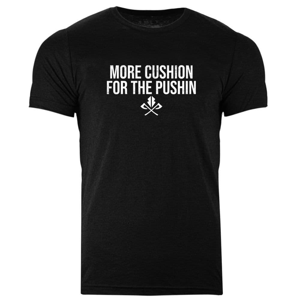 s557 more cushion for the pushin tee Heather Black