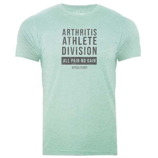 s560 Arthritis athlete division tee - Heather Prism Mint