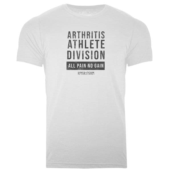 s560 Arthritis athlete division tee - White