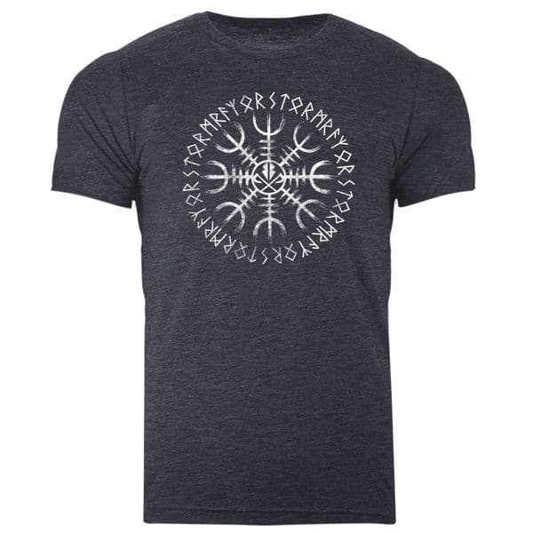 s569 Awe tee - Heather Navy