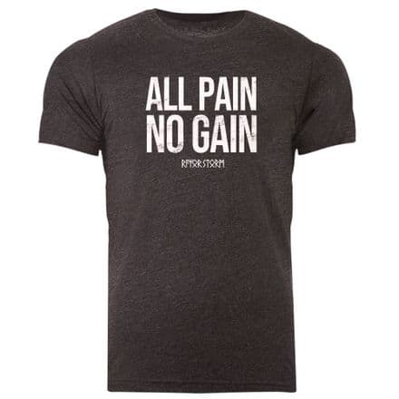 s588 All Pain no Gain Tshirt