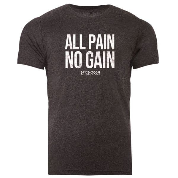 s588 All Pain no Gain Tshirt