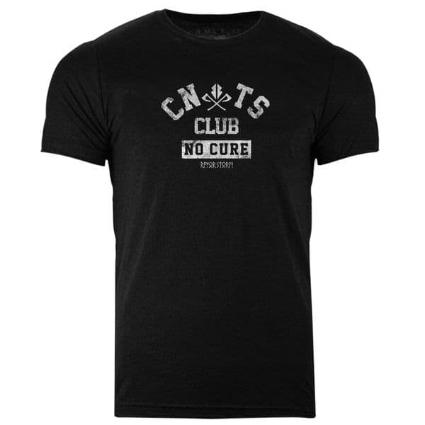 s633 No Cure tee - Black Heather