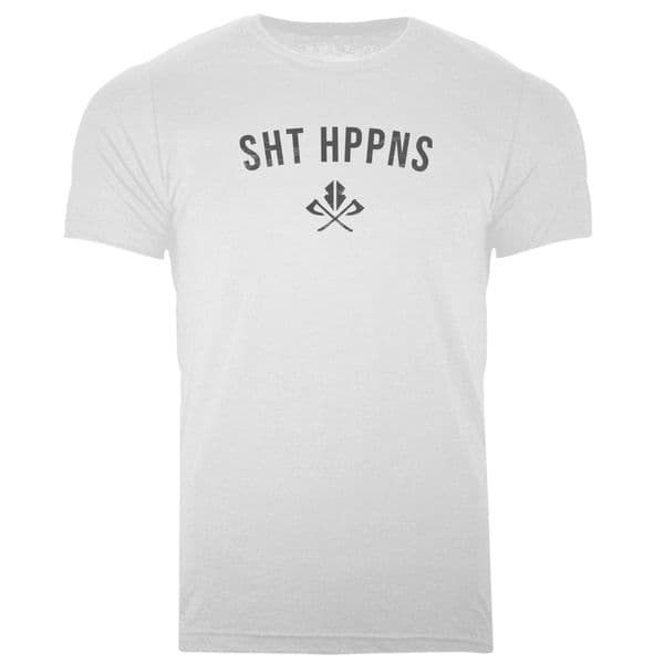s681 sht hppns - White Tee