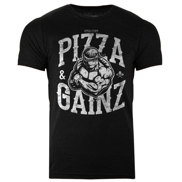 s778 Pizza and Gainzz tee